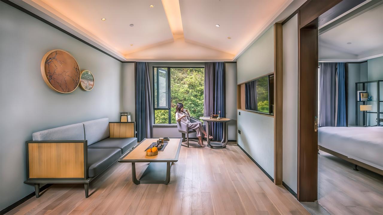 The Lucid Resort Tiantai Exteriör bild